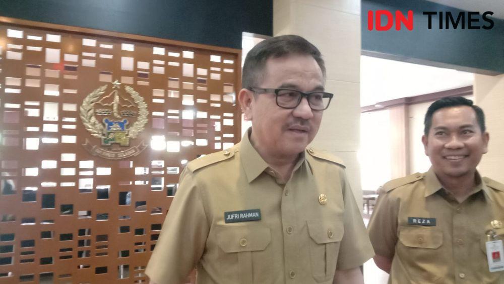 Sekretaris Daerah Provinsi Sulawesi Selatan, Jufri Rahman, Senin (30/9/2024). IDN Times/Ashrawi Muin