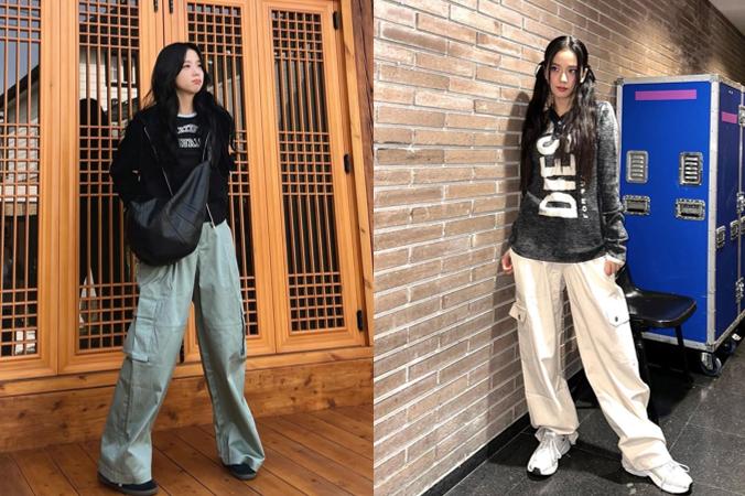 8 Mix and Match Cargo Pants ala Jisoo BLACKPINK, Kekinian Abis!