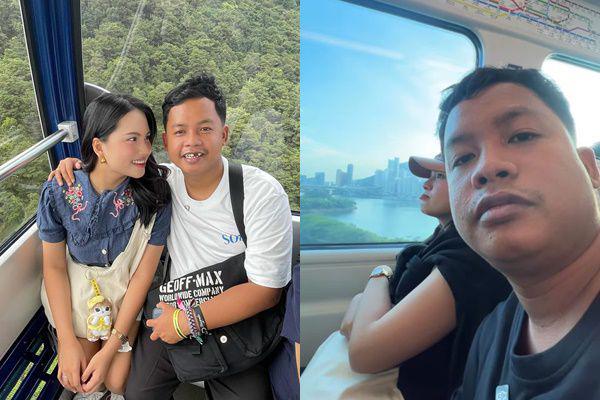 7 Potret Dustin dan Istri Bulan Madu ke Hong Kong, Romantis!