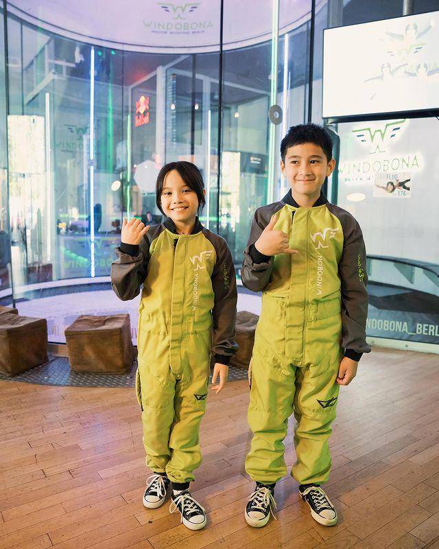 potret kebersamaan Rafathar dan Gempi di Berlin (Instagram.com/raffinagita1717)