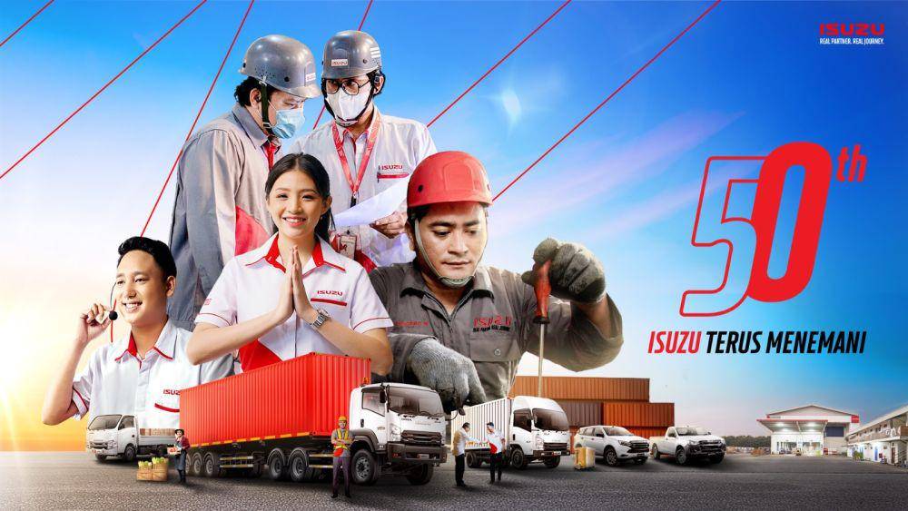Isuzu hadir di tanah air sejak 1974 (IAMI)