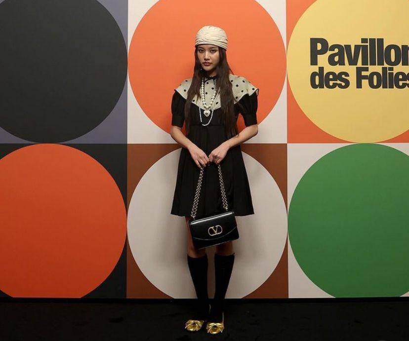 potret Freen Sarocha di Paris Fashion Week (instagram.com/srchafreen)