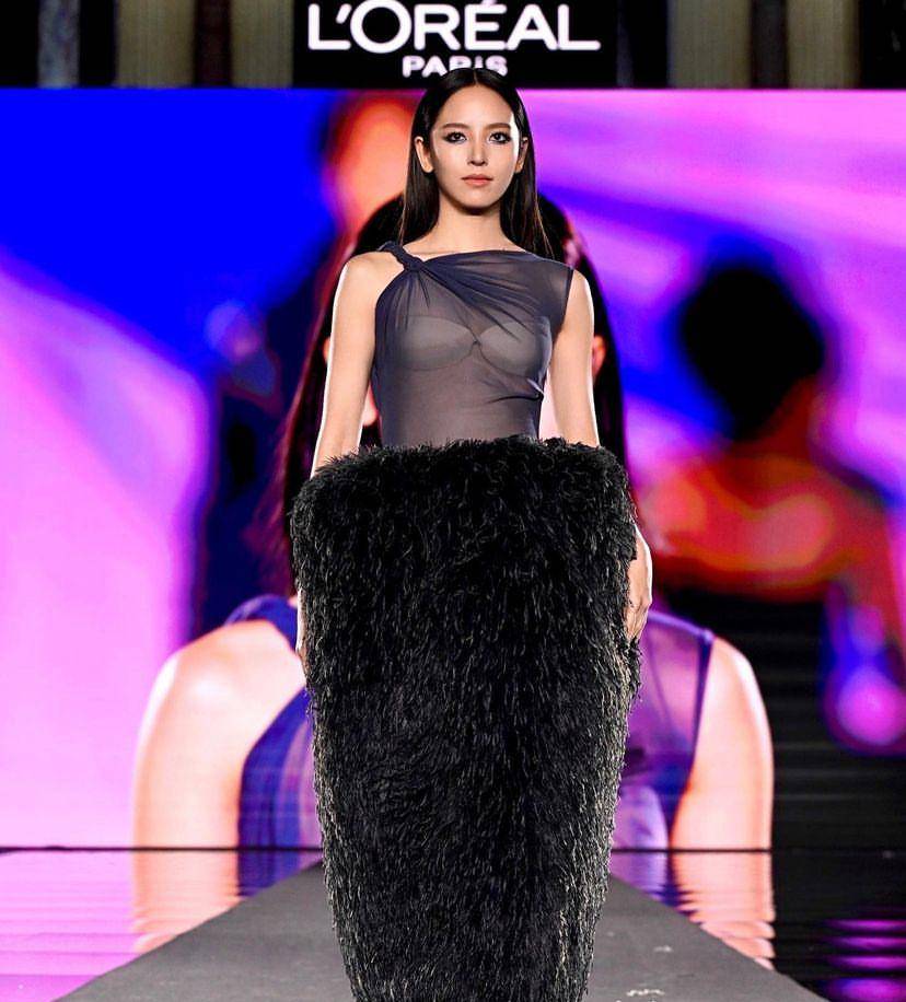potret Nychaa Nuttanicha di Paris Fashion Week (instagram.com/nychaa)