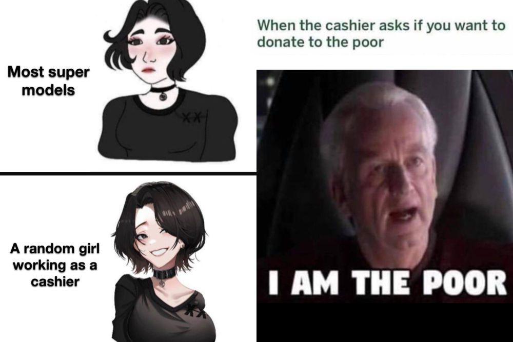 10 Meme Kejadian Kocak yang Sering Terjadi di Kasir