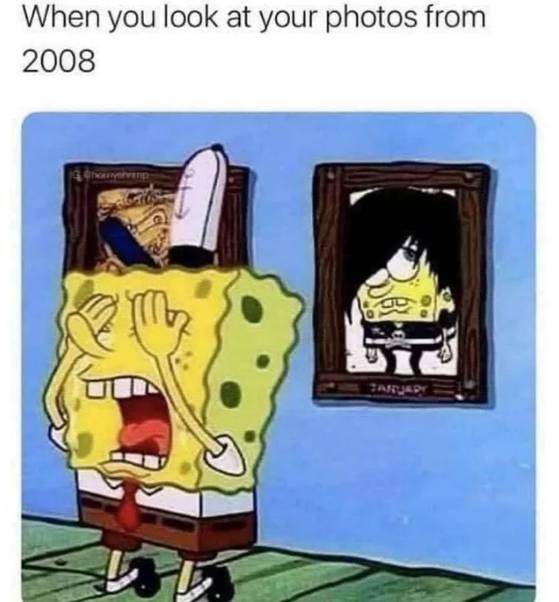 meme SpongeBob tentang hal-hal memalukan (reddit.com/nastyyyxnickkk)