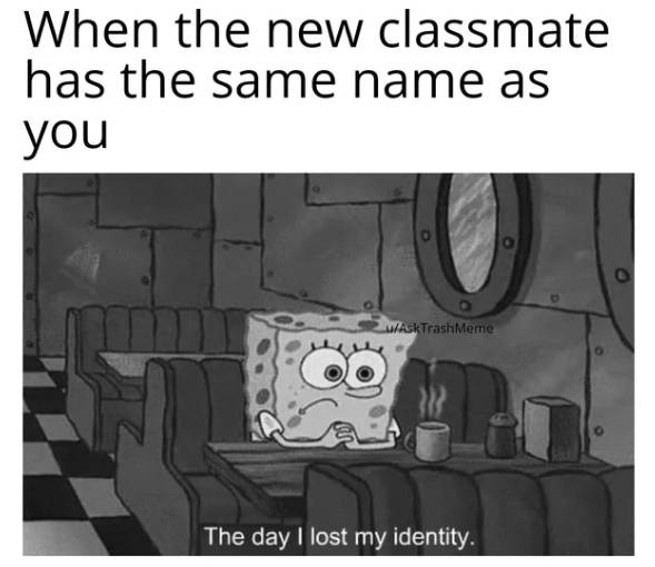 meme SpongeBob tentang hal-hal memalukan (reddit.com/AskTrashMeme)