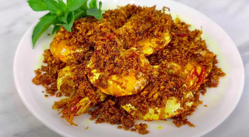Resep Udang Goreng Serundeng Bawang yang Gurih dan Sedap