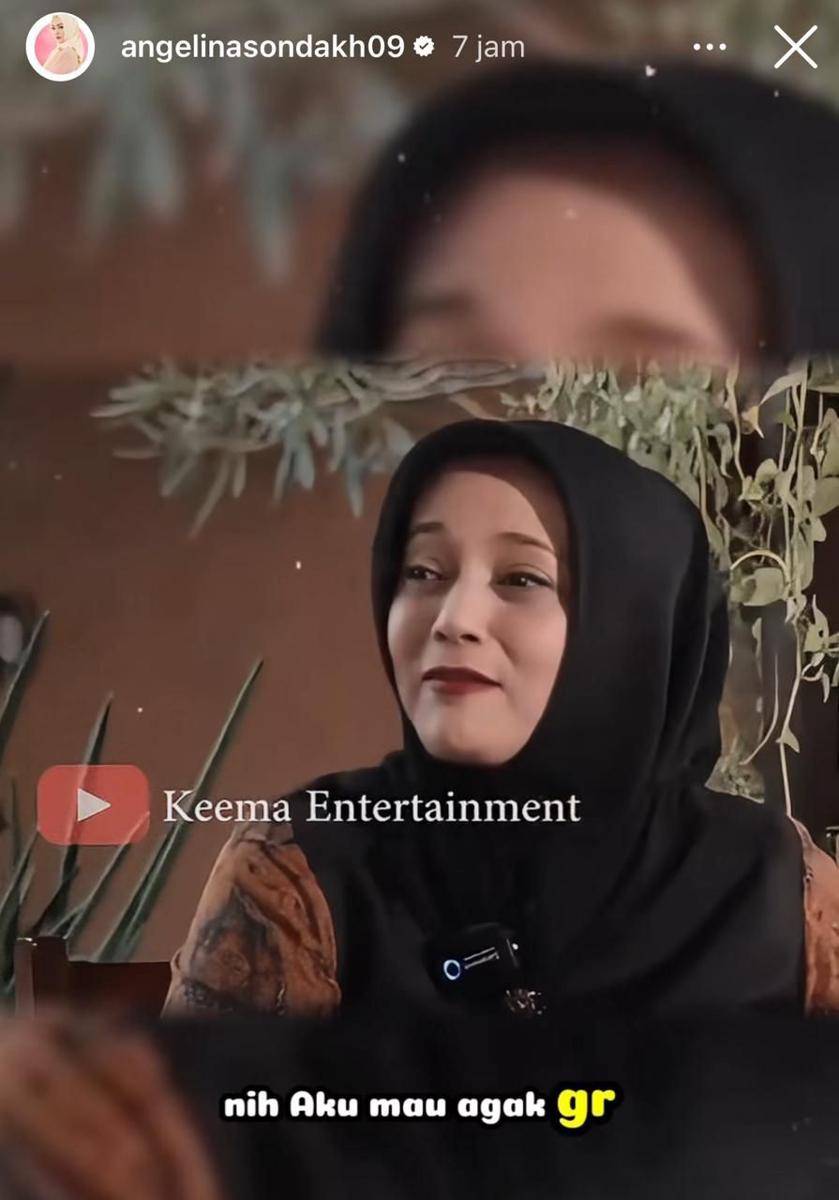 Ucapan duka artis atas meninggalnya Marissa Haque (instagram.com.com/angelinasondakh09)