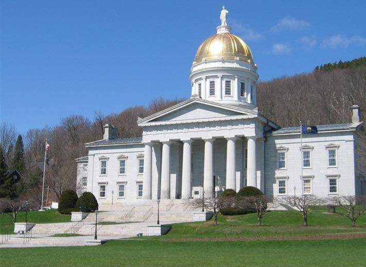Gedung Parlemen Montpelier, Vermont, AS (commons.wikimedia.org/Jared C. Benedict)