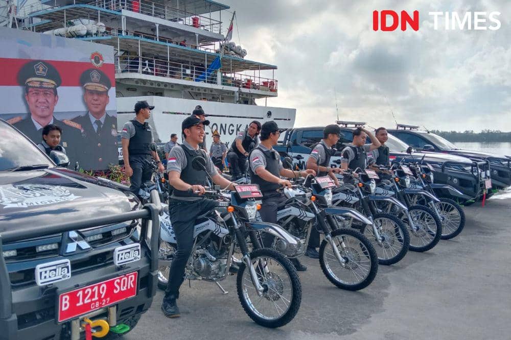 Kendaraan untuk patroli WNA di Bali (IDN Times/Ayu Afria)