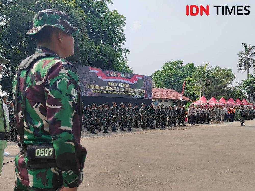 Pembukaan TMMD di Kota Bekasi. (IDN Times/Imam Faishal)