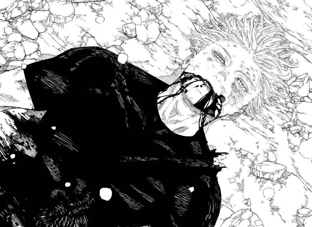 nasib Satoru Gojo di akhir manga Jujutsu Kaisen (dok. Shuheisha)