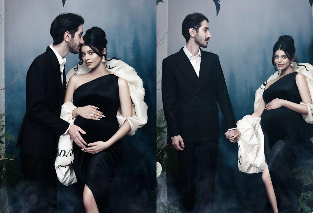 7 Potret Maternity Shoot Jharna Bhagwani, Disebut Mirip Jenna Ortega
