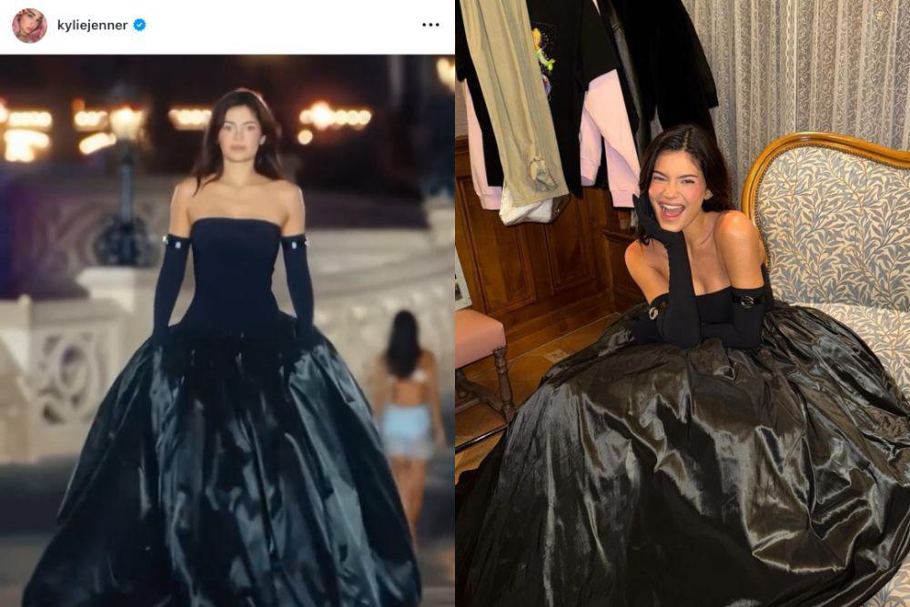 9 Potret Kylie Jenner Jadi Model Catwalk di Paris Fashion Week 2024