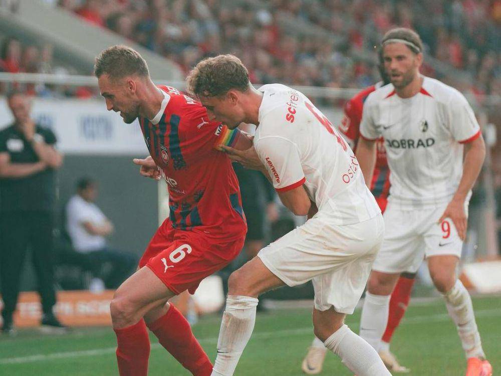 FC Heidenheim melawan SC Freiburg di Bundesliga 2024/2025. (instagram.com/fch_1846)