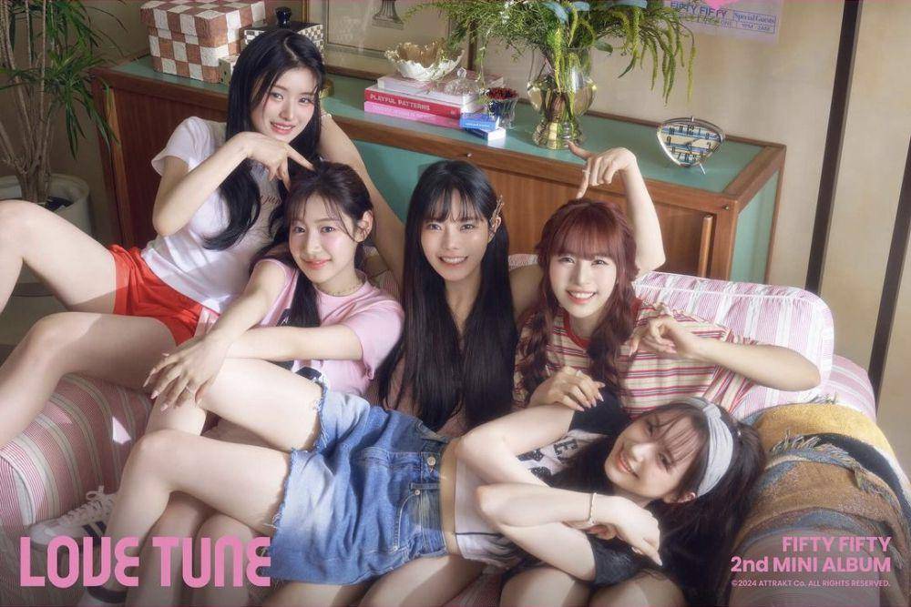 potret FIFTY FIFTY di mini album LOVE TUNE (instagram.com/we_fiftyfifty)