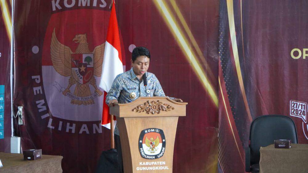 Plt. Bupati Gunungkidul Heri Susanto.(Dok.Diskominfo Gunungkidul)