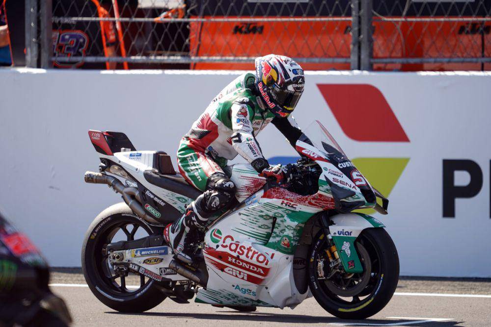 Johann Zarco saat menjalani pekan balap GP Indonesia 2024. (johannzarco.fr)