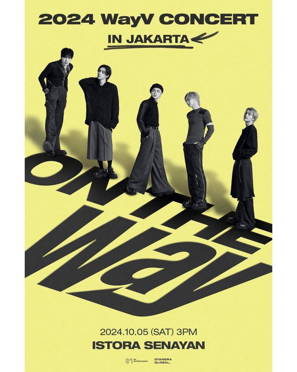 poster konser WayV di Jakarta (instagram.com/dyandraglobal)