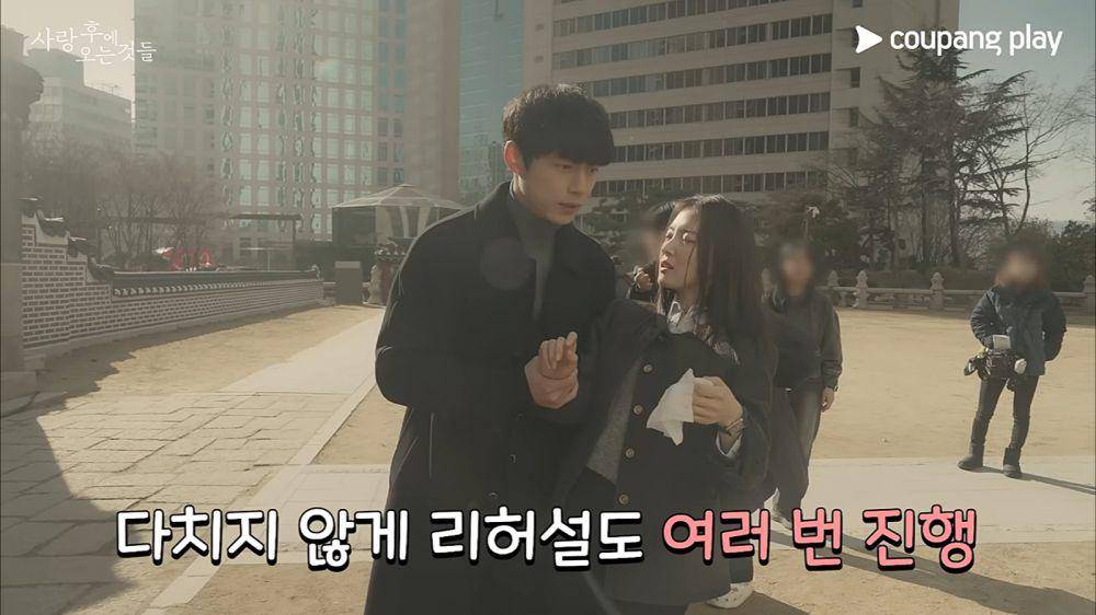 potret Lee Se Young dan Sakaguchi Kentaro di balik layar What Comes After Love (dok. YouTube/ Coupang Play)