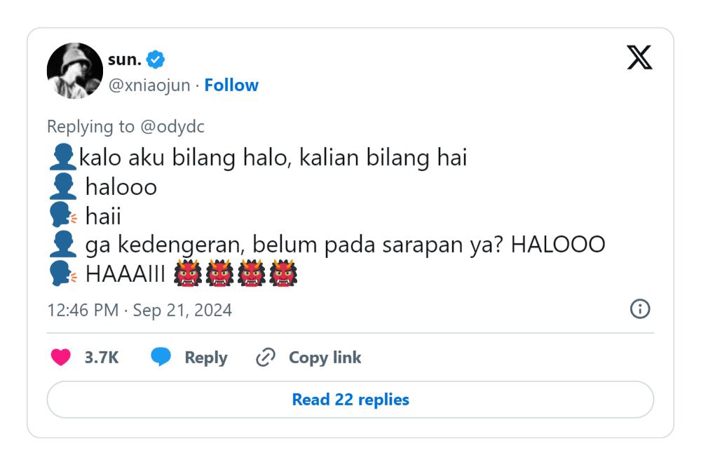 9 Twit Kocak Kata-Kata Templat MC pas Buka Acara