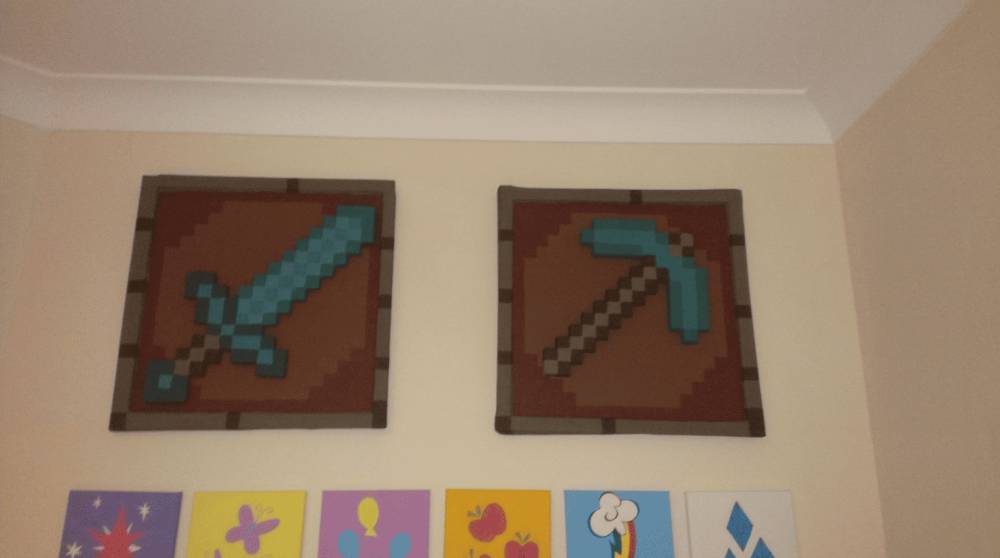 DIY senjata Minecraft versi dunia nyata (reddit.com/Davedamon)