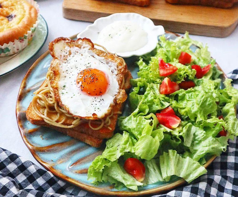 Resep Noodle Toast Ala Anak Kos, Bikin Sarapan Jadi Praktis