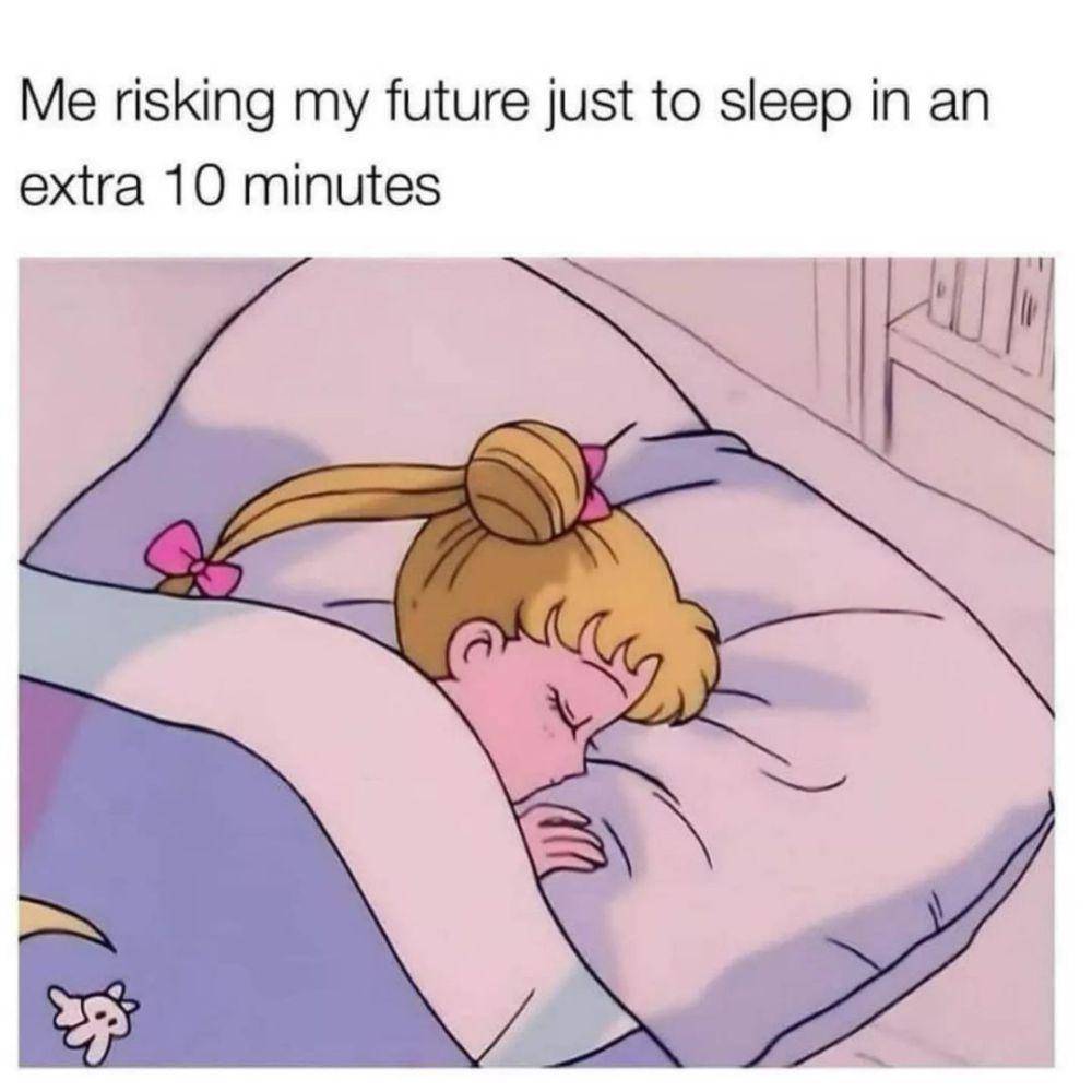 meme hidup isinya ketiduran mulu (instagram.com/sarcasmhoes)