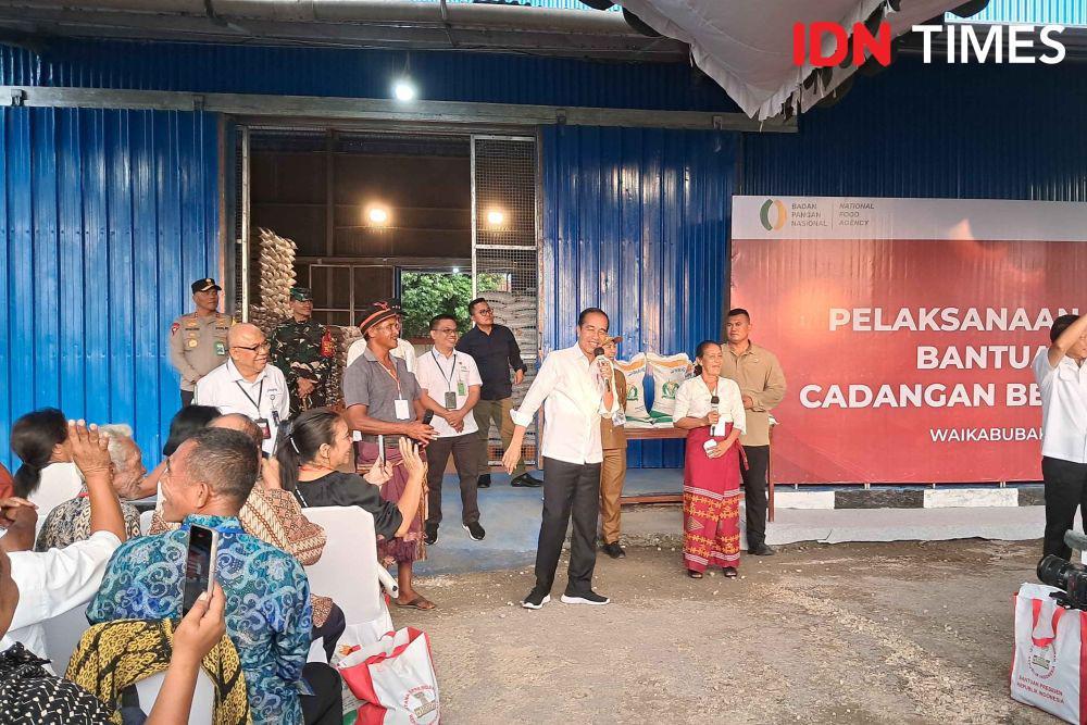 Diminta Warga, Jokowi Janji Bisiki Prabowo Lanjutkan Bantuan Pangan