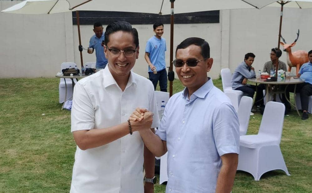 Rico Waas - Zaki Harahap bertemu dengan Relawan Semangat Baru (Dok. IDN Times)