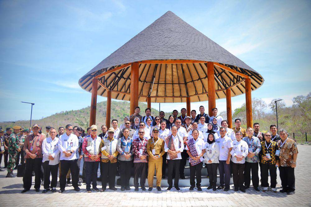 Peresmian 7 Pos Lintas Batas Negara (PLBN) oleh Presiden Jokowi (Dok.Kemendagri)