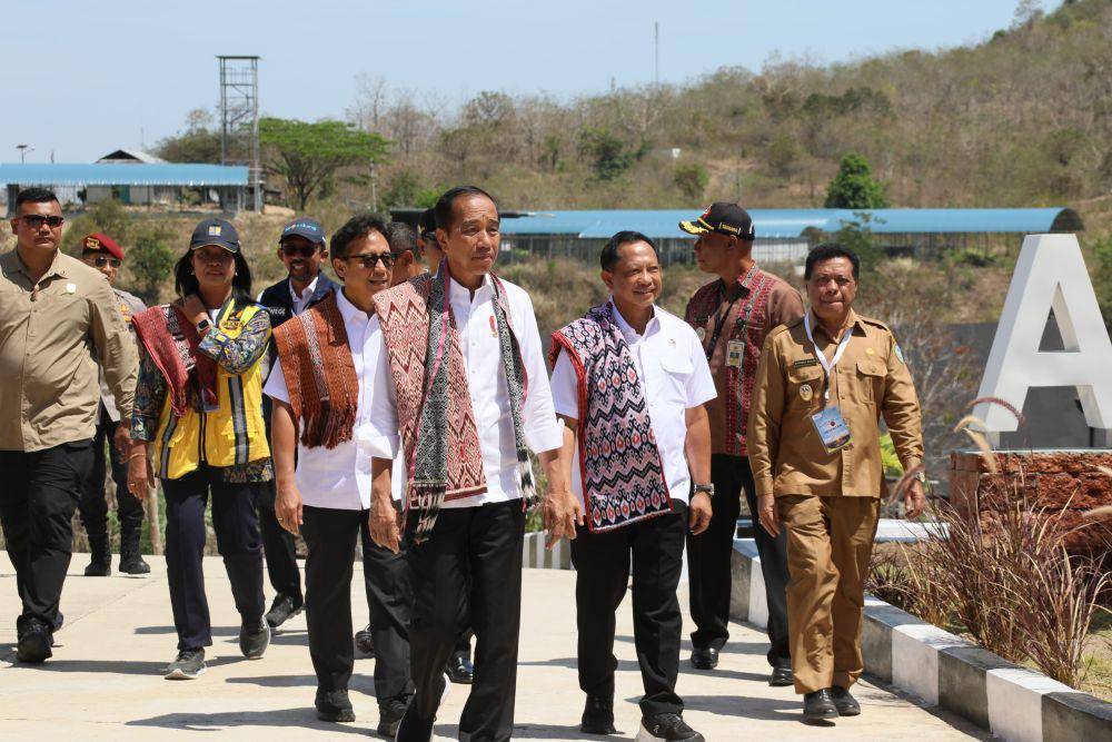 Peresmian 7 Pos Lintas Batas Negara (PLBN) oleh Presiden Jokowi (Dok.Kemendagri)