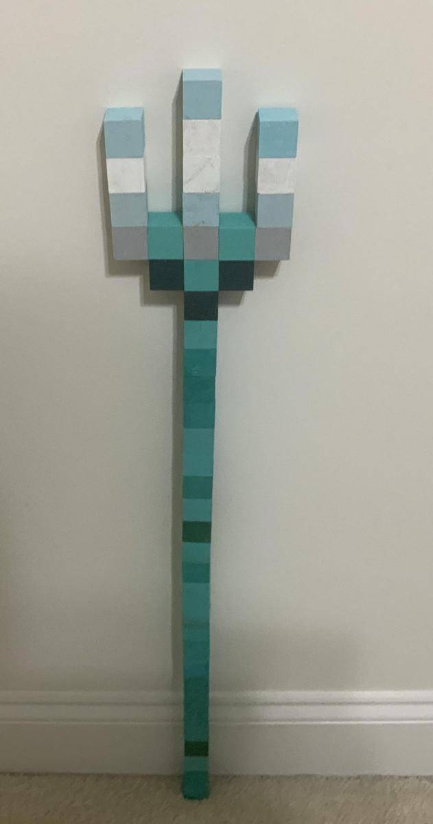 DIY senjata Minecraft versi dunia nyata (reddit.com/Syringe2804)