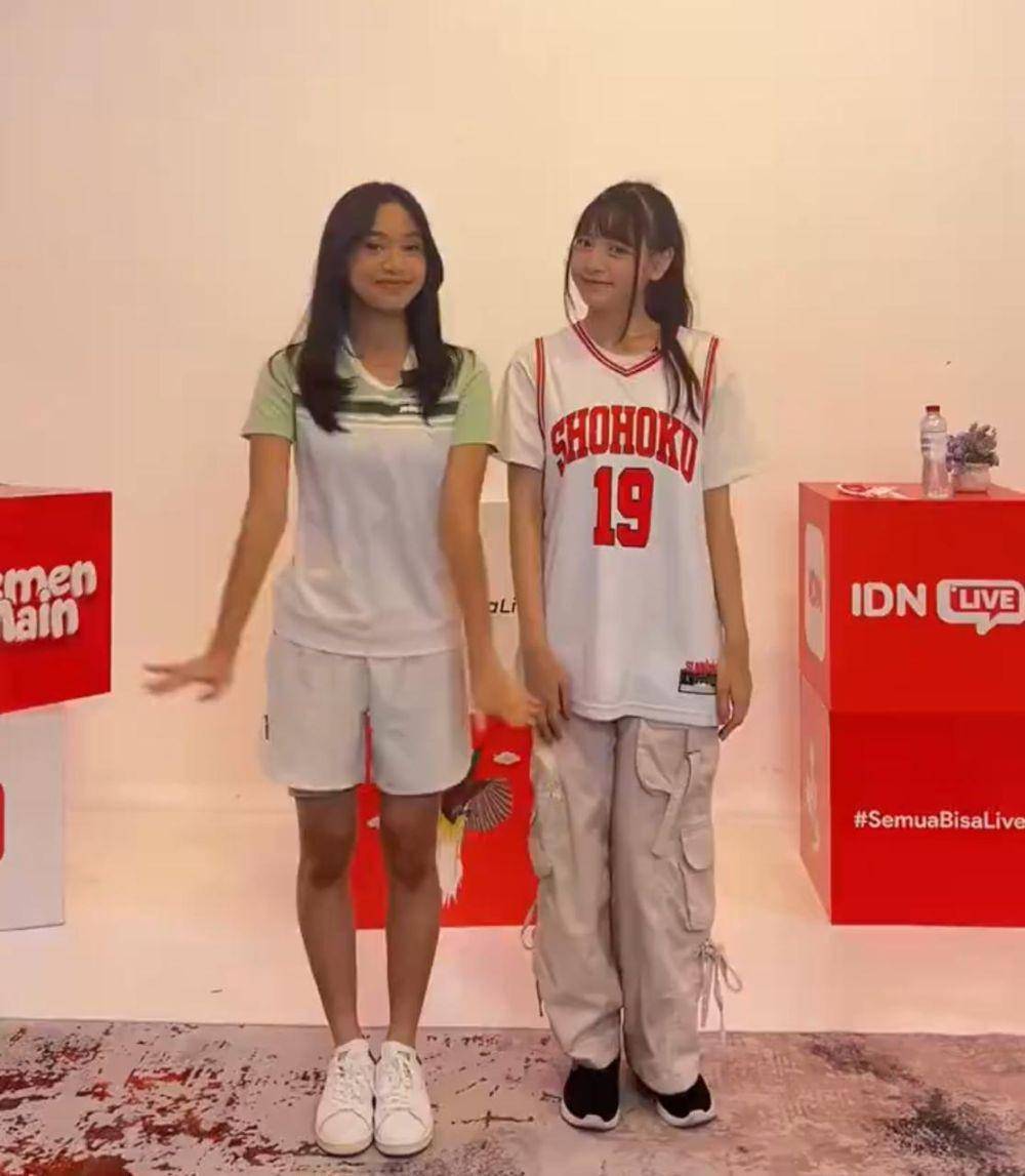 Lily dan Gendis JKT48 (x.com/idn_app)