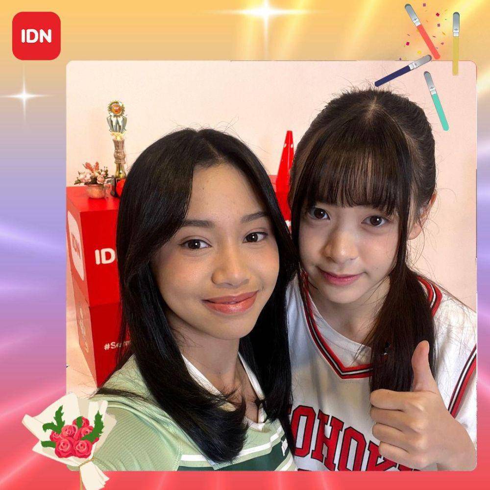 Lily dan Gendis JKT48 (x.com/idn_app)