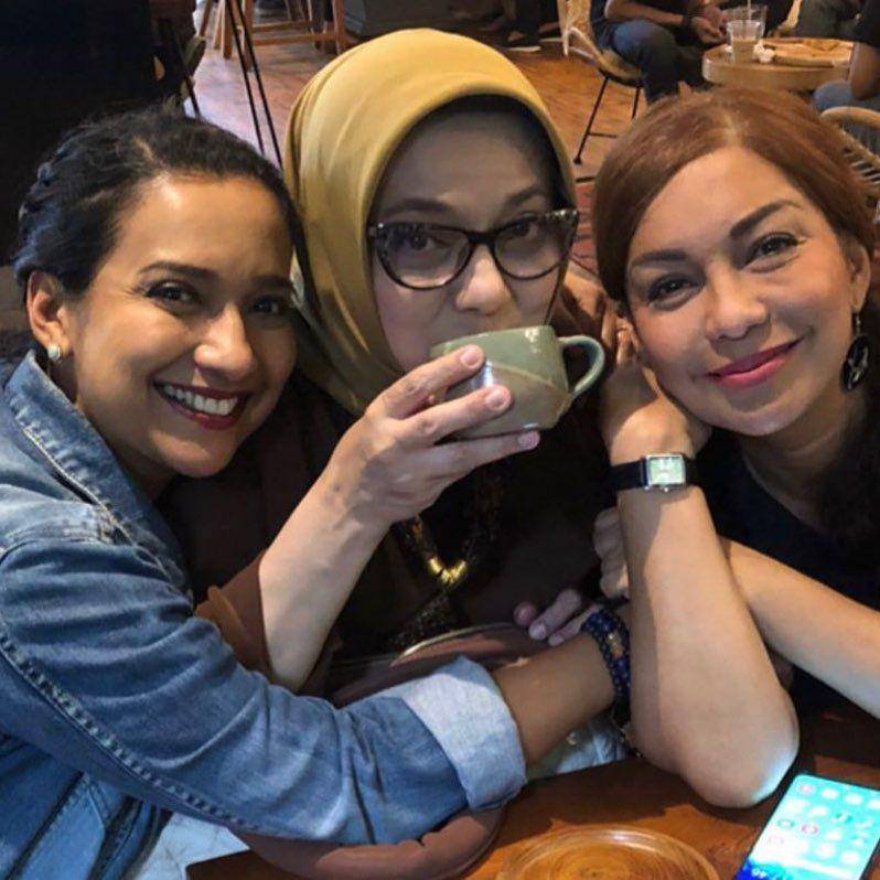 potret kenangan Marissa dengan Soraya, dan Shahnaz Haque (instagram.com/shahnaz.haque)