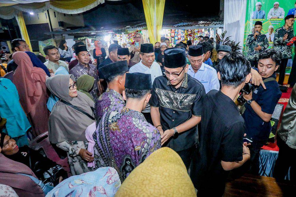 Rico Waas Hadiri Maulid Nabi Muhammad di Medan Belawan (Dok. IDN Times)