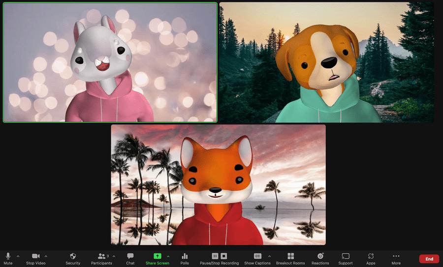 Cara Menggunakan Avatar di Rapat atau Webinar Zoom Meeting