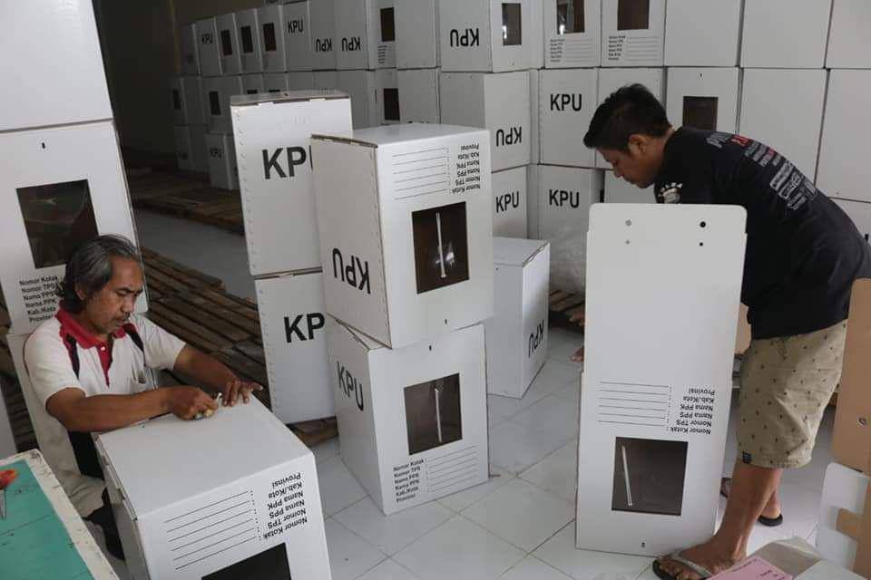 Perakitan kotak suara. (Dok. IDN Times/istimewa)