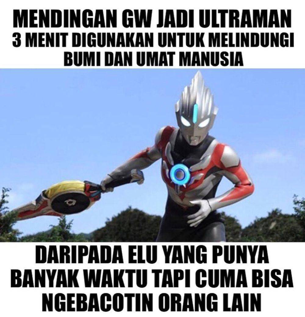 meme cowok pengen jadi Ultraman (instagram.com/egiefourze212)