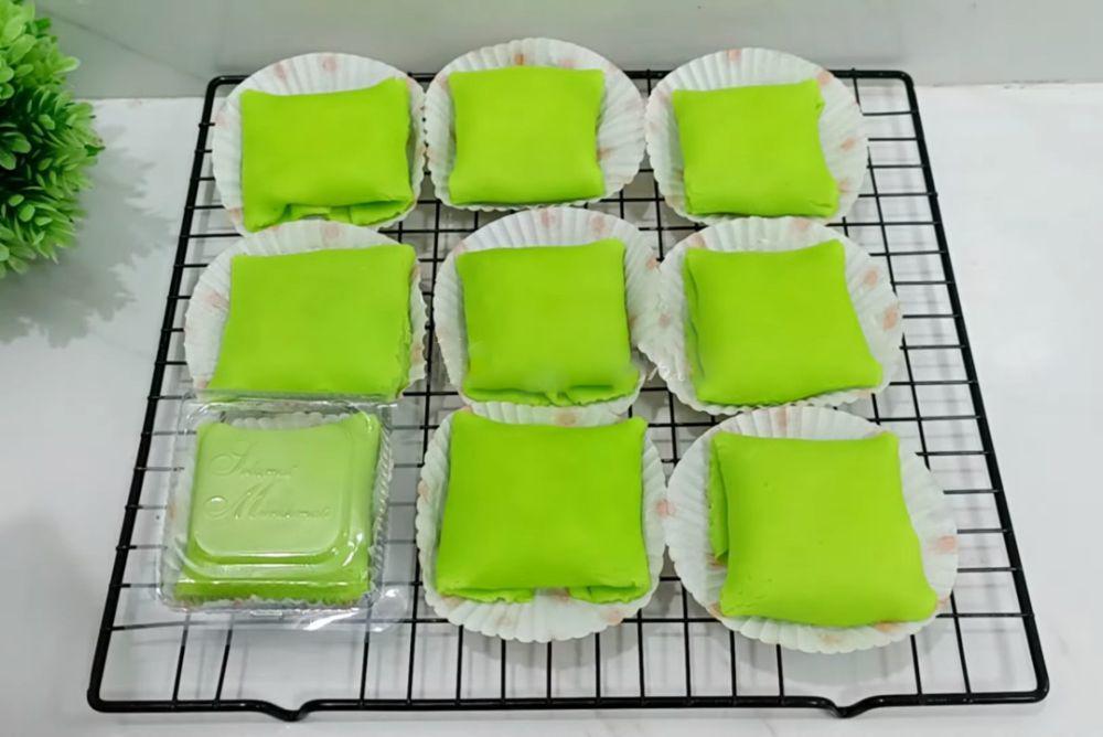 Resep Pancake Pandan Isi Vla Nangka dengan Isian Manis Menggoda
