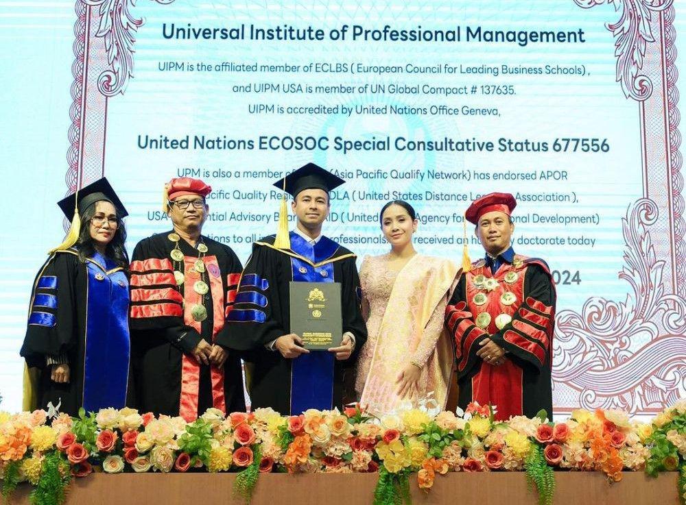 5 Kejanggalan UIPM, Kampus yang Beri Gelar Dr. HC ke Raffi Ahmad