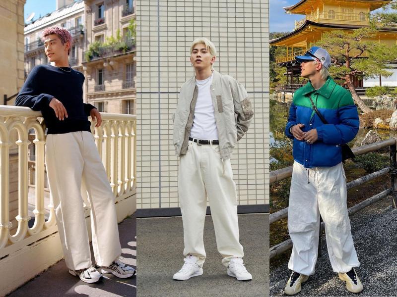 9 Padu Padan Loose Pants Putih ala Yamato Inoue, Tampil Stunning!