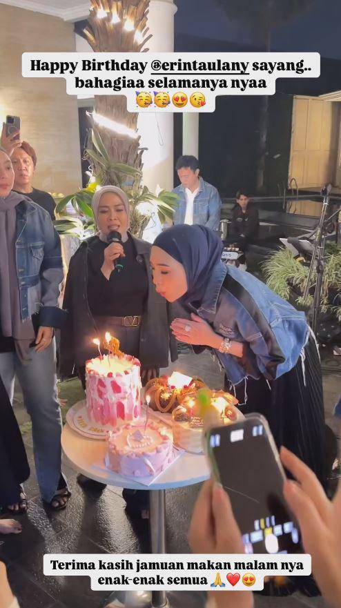 ulang tahun Erin Taulany (Instagram.com/erintaulany)