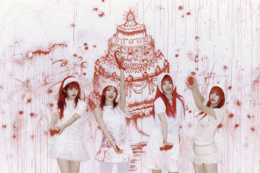 potret QWER di mini album Algorithm's Blossom (instagram.com/qwerband_official)