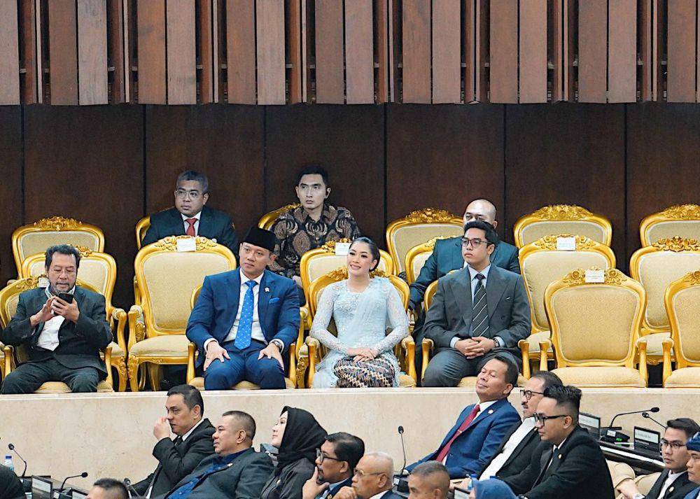 potret Aliya Rajasa dampingi Ibas dilantik jadi Wakil Ketua MPR (instagram.com/ruby_26)