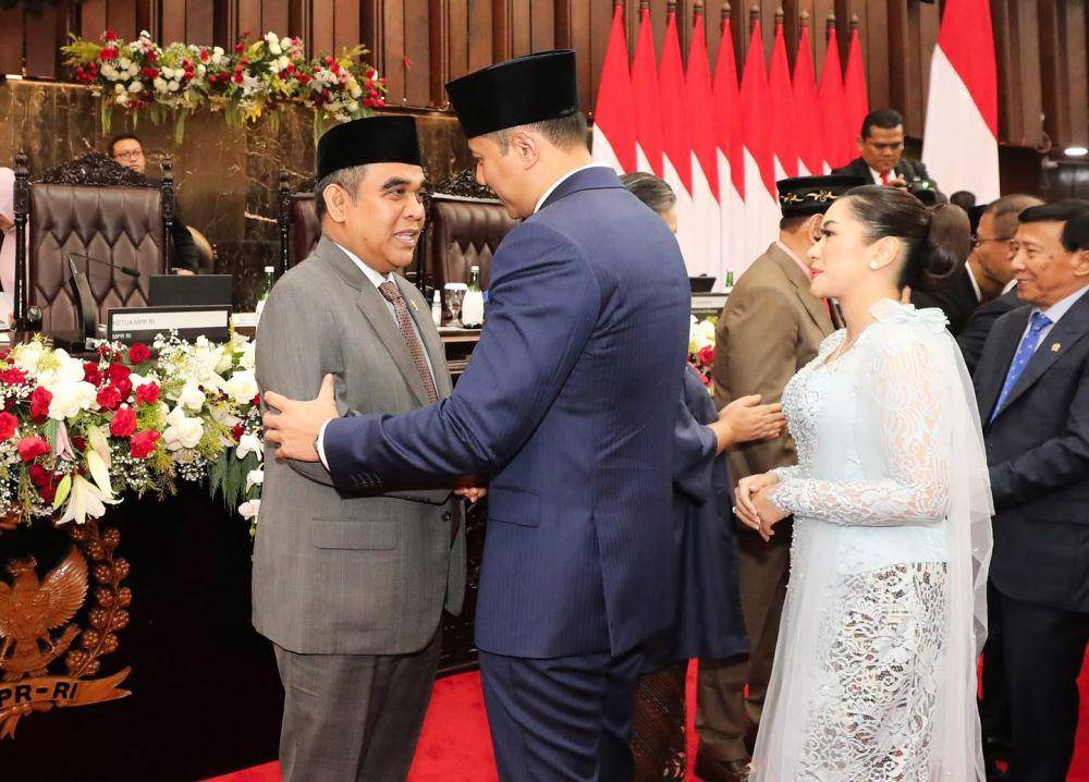 potret Aliya Rajasa dampingi Ibas dilantik jadi Wakil Ketua MPR (instagram.com/ruby_26)