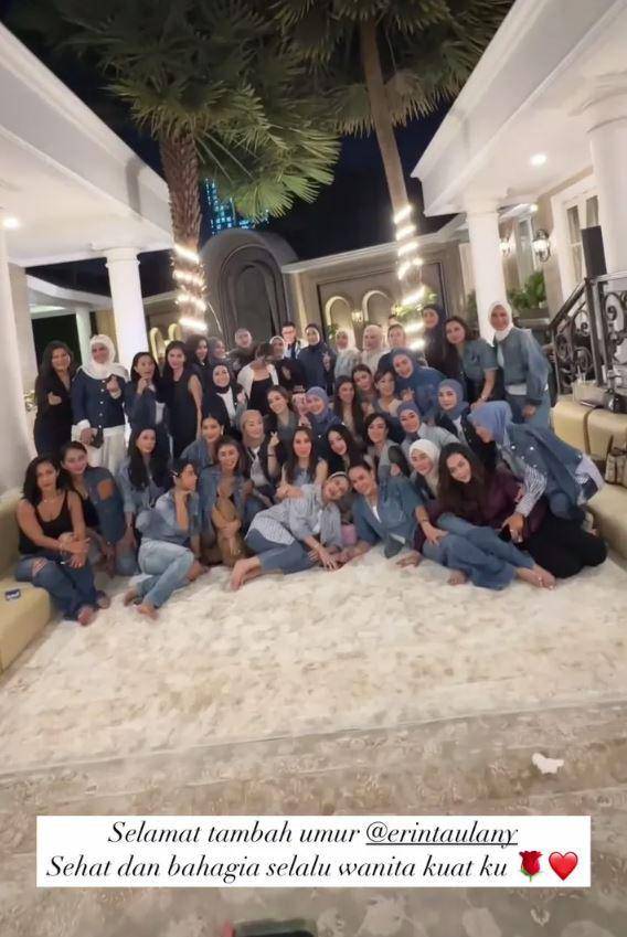 ulang tahun Erin Taulany (Instagram.com/erintaulany)