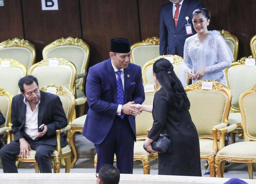 potret Aliya Rajasa dampingi Ibas dilantik jadi Wakil Ketua MPR (instagram.com/ruby_26)
