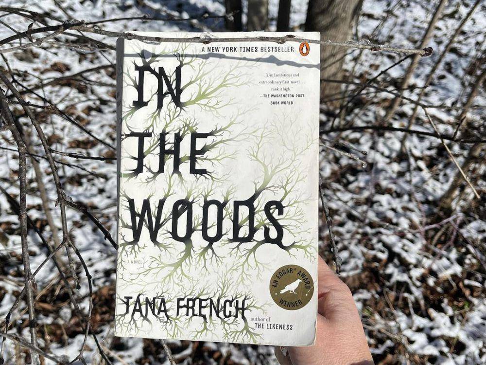 buku In the Woods (instagram.com/sarahspookyreads)